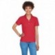 Devon & Jones D100W Ladies Pima Pique Y-Collar Polo