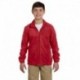 Harriton M990Y Youth 8 oz. Full-Zip Fleece