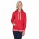 J America JA8651 Ladies Relay Hooded Sweatshirt