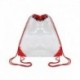 Liberty Bags OAD5007 Clear Drawstring Pack