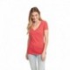 Next Level Apparel 6640 Ladies CVC Deep V-Neck T-Shirt