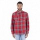 Shaka Wear SHPFJ Men's Plaid Flannel Jacket