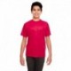 UltraClub 8420Y Youth Cool & Dry Sport Performance Interlock T-Shirt