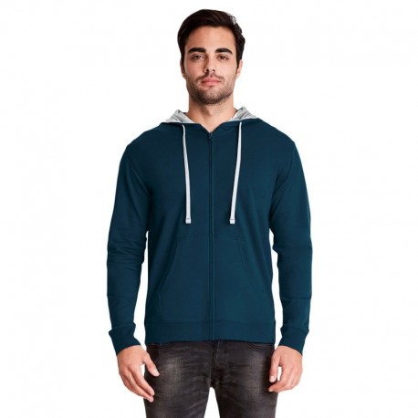 Next Level Apparel 9601 Adult Laguna French Terry Full-Zip Hooded Sweatshirt