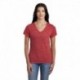 Jerzees 88WVR Ladies Snow Heather V-Neck T-Shirt