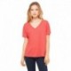 Bella + Canvas 8815 Ladies Slouchy V-Neck T-Shirt