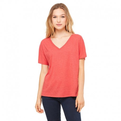 Bella + Canvas 8815 Ladies Slouchy V-Neck T-Shirt