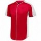 Augusta Sportswear 1655 Adult Full-Button Baseball Jersey