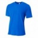 A4 N3264 Men's Shorts Sleeve Spun Poly T-Shirt