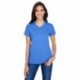 A4 NW3381 Ladies Topflight Heather V-Neck T-Shirt