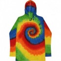 Tie-Dye 2777 Unisex Long Sleeve Hooded T-Shirt