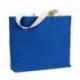 Bayside BS600 12 oz., Cotton Canvas Jumbo Tote