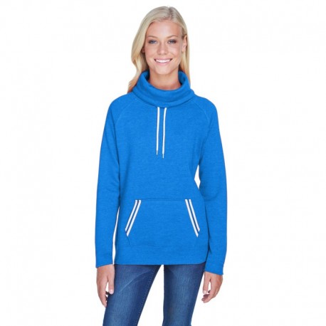 J America JA8653 Ladies Relay Cowl Neck