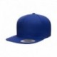 Yupoong YP5089 Adult 5-Panel Structured Flat Visor Classic Snapback Cap