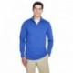 UltraClub 8618 Men's Cool & Dry Heathered Performance Quarter-Zip