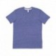 LAT 6991 Men's Harborside Melange Jersey T-Shirt