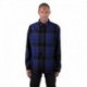 Shaka Wear SHHFS Men's Plaid Flannel Overshirt