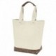 Authentic Pigment AP1921 Canvas Resort Tote