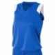 A4 NW2340 Ladies Moisture Management V Neck Muscle Shirt