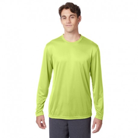 Hanes 482L Adult Cool DRI with FreshIQ Long-Sleeve Performance T-Shirt