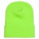 Yupoong 1501 Adult Cuffed Knit Beanie