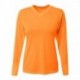 A4 NW3425 Ladies Long-Sleeve Sprint V-Neck T-Shirt