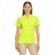 Core365 78181R Ladies Radiant Performance Pique Polo with Reflective Piping