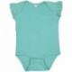 Rabbit Skins 4439 Infant Flutter Sleeve Bodysuit