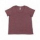 LAT 3816 Ladies Curvy Fine Jersey T-Shirt