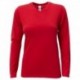 A4 NW3029 Ladies Long-Sleeve Softek V-Neck T-Shirt