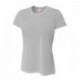 A4 NW3264 Ladies Shorts Sleeve Spun Poly T-Shirt