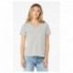 Bella + Canvas 6405 Ladies Relaxed Jersey V-Neck T-Shirt