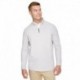 Devon & Jones DG480 CrownLux Performance Men's Clubhouse Micro-Stripe Quarter-Zip