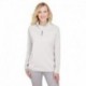 Devon & Jones DG480W CrownLux Performance Ladies Clubhouse Micro-Stripe Quarter-Zip