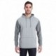 J America JA8435 Adult Omega Stretch Hooded Sweatshirt