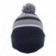 Pacific Headwear 641K Knit Fold-Over Pom-Pom Beanie