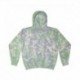 Tie-Dye CD877 Adult Tie-Dyed Pullover Hooded Sweatshirt