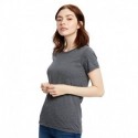 US Blanks US100R Ladies 5.8 oz. Short-Sleeve Recover Yarn Crewneck