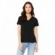 Bella + Canvas 6415 Ladies Relaxed Triblend V-Neck T-Shirt