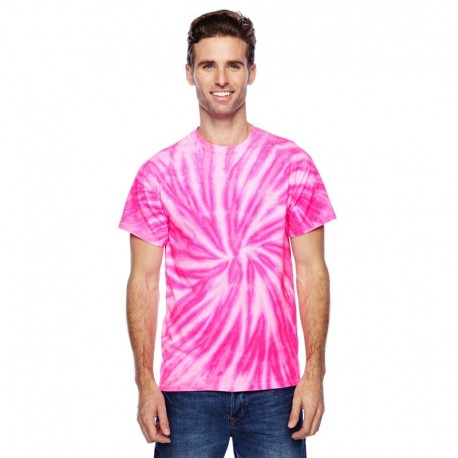 Tie-Dye CD110 Adult 5.4 oz., 100% Cotton Twist Tie-Dyed T-Shirt