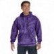 Tie-Dye CD877 Adult Tie-Dyed Pullover Hooded Sweatshirt