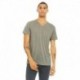 Bella + Canvas 3655C Unisex Textured Jersey V-Neck T-Shirt