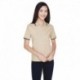 Devon & Jones D140W Ladies Tipped Perfect Pima Interlock Polo