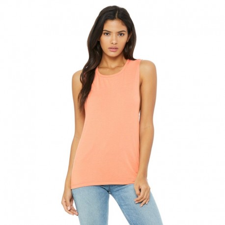 Bella + Canvas B8803 Ladies Flowy Scoop Muscle Tank