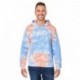 J America 8861JA Adult Tie-Dye Pullover Hooded Sweatshirt