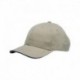 Bayside BA3621 100% Brushed Cotton Twill Structured Sandwich Cap