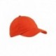 Big Accessories BX001 6-Panel Brushed Twill Unstructured Cap