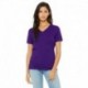 Bella + Canvas 6405 Ladies Relaxed Jersey V-Neck T-Shirt