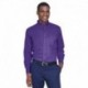 Harriton M500 Men's Easy Blend Long-Sleeve Twill Shirt with Stain-Release