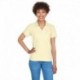 Devon & Jones D100W Ladies Pima Pique Y-Collar Polo